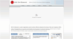 Desktop Screenshot of grc-on-demand.com